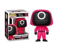 Funko Pop Television The Squid Game Maschera circolare del soldatino rosso - Figure in vinile - Altezza 9 cm circa.