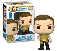 FUNKO POP TELEVISION STAR TREK ORIGINAL SERIES CAPTAIN KIRK 1138 VINYL FIGURE