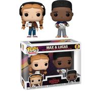 Funko Pop Television Stranger Things (2 Pack) Max & Lucas Figure 9Cm Netflix