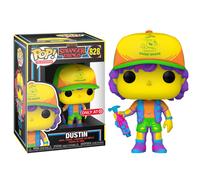 Funko Pop Television Stranger Things (828) Dustin Special Edition Blacklight