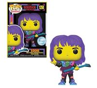 Funko Pop! Television: Stranger Things di Netflix - Eddie Hellfire Club con chitarra *Blacklight* (Target Exclusive), 81548