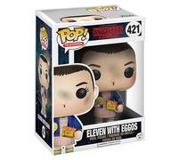 Funko Pop! Television: Stranger Things - Eleven - (Eggos) - 1/6 Odds For Rare Chase Variant - Undici- Figura in Vinile da Collezione - Idea Regalo - Merchandising Ufficiale - TV Fans