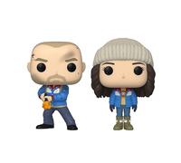 Funko Pop! Television: Stranger Things - Hopper e Joyce 2-Pack con Soft Protector Shop Esclusiva