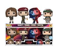 Funko POP TELEVISION Stranger Things Nancy/Robin/Eddie/Dustin 4 Pack 77214