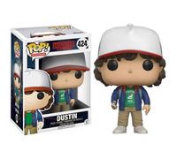FUNKO POP TELEVISION STRANGER THINGS S1 - (424) DUSTIN FIGURE VINYL 9CM NUOVO