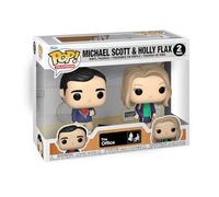 Funko Pop! Television: The Office S9 - Michael Scott & Holly - (2PK)- Figura in Vinile da Collezione - Idea Regalo - Merchandising Ufficiale - Giocattoli per Bambini e Adulti - TV Fans