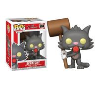 FUNKO POP TELEVISION - THE SIMPSONS (904) SCRATCHY VINYL FIGURE 9CM STATUA