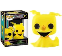 Nightmare Before Christmas: Black Lighting - Pop Funko Vinile Figura 71 Zero 9cm