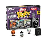 Funko Bitty POP! 4 Pack: Disney The Nightmare Before Christmas & More | Gadget Ufficiale Cartoon/Animation - Mini Personaggi da 2,5 cm con Espositore - Decorazione Torta e Regalino per Feste