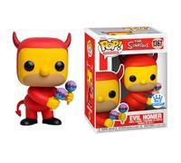 Funko Pop! The Simpsons Evil Homer Vinyl Figure, 11 cm, Maracas, Esclusivo