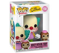 Funko Pop! & Buddy: Simpsons 1 - Krusty The Clown & Tenny - The Simpsons - Figura in Vinile da Collezione - Idea Regalo - Merchandising Ufficiale - Giocattoli per Bambini e Adulti - TV Fans