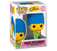 Funko Pop! TV: Simpsons 1- Marge Simpson - The Simpsons - Figura in Vinile da Collezione - Idea Regalo - Merchandising Ufficiale - Giocattoli per Bambini e Adulti - TV Fans