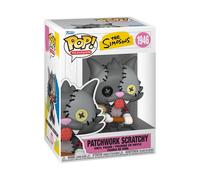 Funko Pop The Simpsons - Patchwork Scratchy Figura in Vinile, 3.75"