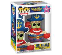 Funko Pop! Movies: The SpongeBob Movie - Mr. Krabs - Figura in Vinile da Collezione - Idea Regalo - Merchandising Ufficiale - Giocattoli per Bambini e Adulti - Cartoon Fans