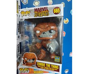 Funko POP The Thing Zombie #665 Marvel Summer convention 2020 IN STOCK 10" 25cm