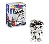Funko Pop! Tokyo Ghoul Ken Kaneki Silver Chrome Funimation 25th Anniversary Exclusive