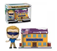 Funko Pop! Town: SP - SP South Park Elementary With Pieces Principal - Figura in Vinile da Collezione - Idea Regalo - Merchandising Ufficiale - Giocattoli per Bambini e Adulti - TV Fans