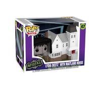 Funko Pop Town: Beetlejuice - Deetz House With Lydia Deetz- Figura in Vinile da