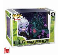 FUNKO POP TOWN - DISNEY VILLAINS (43) URSULA & URSULA'S LAIR VINYL FIGURE 15CM