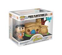 Funko Pop! Town Fred Flintstone's Home - Hanna Barbera- Figura in Vinile da Collezione - Idea Regalo - Merchandising Ufficiale - Giocattoli per Bambini e Adulti - TV Fans
