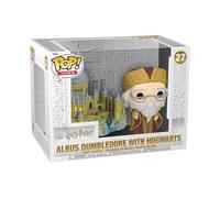 Funko Pop! Town: HP Anniversary - Albus Dumbledore With Hogwarts - Albus Silente - Harry Potter- Figura in Vinile da Collezione - Idea Regalo - Merchandising Ufficiale - Movies Fans