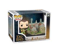 Merchandising Lord Of The Rings (The): Funko Pop Town - Elrond & Rivendell