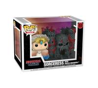 Funko POP! Town: Masters of the Universe - Sorceress with Castle Grayskull - Figura in vinile da collezione - Idea regalo - Prodotto ufficiale - Giocattoli per bambini e adulti
