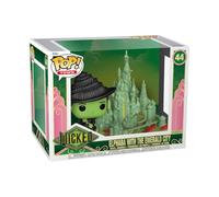 Funko Pop! Town: Wicked - Elphaba w/Emerald City - Figura in Vinile da Collezione - Idea Regalo - Merchandising Ufficiale - Giocattoli per Bambini e Adulti - Movies Fans - Figura per i Collezionisti