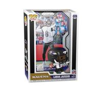 Funko Pop! Trading Cards: Lamar Jackson - NFL + Panini - Figura in Vinile da Collezione - Idea Regalo - Merchandising Ufficiale - Giocattoli per Bambini e Adulti - Sports Fans