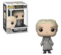 Funko Pop! TV: GOT S8 - Daenerys Targaryen - (White Coat) - Game Of Thrones- Figura in Vinile da Collezione - Idea Regalo - Merchandising Ufficiale - Giocattoli per Bambini e Adulti - TV Fans