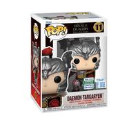 Funko Pop! TV: HOT - Prince Daemon With Helmet - House Of The Dragon - Figura in Vinile da Collezione - Idea Regalo - Merchandising Ufficiale - Giocattoli per Bambini e Adulti - TV Fans