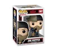 Funko POP! TV: Netflix Stranger Things - Jim Hopper (Split) | Gadget Ufficiale - Personaggio in Vinile da Collezione da Esporre - Idea Regalo Compleanno per Fan e Collezionisti