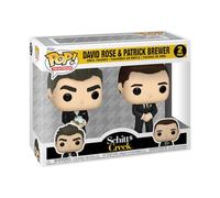 Funko POP! TV: Schitt's Creek 2pk - David & Patrick Brewer - Figura in Vinile da Collezione - Idea Regalo - Merchandising Ufficiale - Giocattoli per Bambini e Adulti - TV Fans
