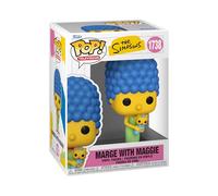 Funko Pop! TV: Simpsons 1- Marge Simpson - The Simpsons - Figura in Vinile da Collezione - Idea Regalo - Merchandising Ufficiale - Giocattoli per Bambini e Adulti - TV Fans