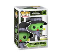 Funko POP! TV: Simpsons S9- Witch Maggie Simpson - Si Illumina Al Buio - The Simpsons - Esclusiva Amazon - Figura in Vinile da Collezione - Idea Regalo - Merchandising Ufficiale - TV Fans