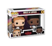 Funko Pop! TV: ST - Max Mayfield & Lucas 2PK - Aka Max - Stranger Things - Figura in Vinile da Collezione - Idea Regalo - Merchandising Ufficiale - Giocattoli per Bambini e Adulti - TV Fans