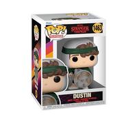 Funko Pop! TV: Stranger Things - Hunter Dustin Henderson With Shield - Aka Senzadenti- Figura in Vinile da Collezione - Idea Regalo - Merchandising Ufficiale - TV Fans