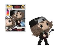 Funko Pop! TV: Stranger Things - Hunter Eddie With Guitar - Metallico - Stranger Things (TV) - Figura in Vinile da Collezione - Idea Regalo - Merchandising Ufficiale - TV Fans