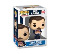 Funko Pop! TV: Ted Lasso With Biscuits- Figura in Vinile da Collezione - Idea Regalo - Merchandising Ufficiale - Giocattoli per Bambini e Adulti - TV Fans - Figura per i Collezionisti