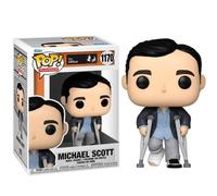 FUNKO POP TV THE OFFICE 1170 MICHAEL SCOTT STANDING CRUTCHES STATUETTA FIGURE