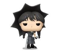 Funko Pop! TV: Wednesday - Wednesday With Umbrella - Figura in Vinile da Collezione - Idea Regalo - Merchandising Ufficiale - Giocattoli per Bambini e Adulti - TV Fans