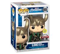 Funko - Pop! Vendicatori: Loki con Scettro Che Brilla nel Nero, edizione speciale 985