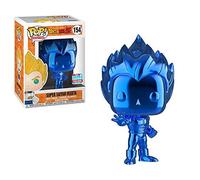 Funko Pop! Vinile Super Saiyan Vegeta Blue Chrome # 154 NYCC Exclusive 2018