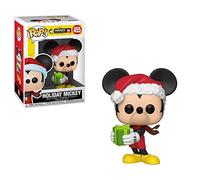 Funko Pop Vinyl: Disney: Mickey's 90Th Anniversary: Holiday Mickey Idea Regalo, Statue, Collezionabili, Comics, Manga, Serie Tv, Multicolore, 35753
