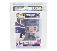 Funko Pop Vinyl Figure New England Patriots NFL 2016 | Tom Brady Graded AFA 9.25