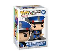 Funko Pop! Vinyl: Heroes - Captain Action - Captain America - Capitan America - Figura in Vinile da Collezione - Idea Regalo - Merchandising Ufficiale - Giocattoli per Bambini e Adulti - Movies Fans