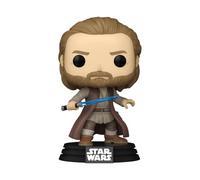 Funko Pop! Vinyl: Obi-Wan Kenobi Battle Pose - Jasper - Star Wars- Figura in Vinile da Collezione - Idea Regalo - Merchandising Ufficiale - Giocattoli per Bambini e Adulti - TV Fans