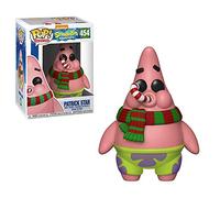 Spongebob Squarepants Pop Vinile Figura Patrick Xmas 9 Cm Funko