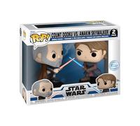 Funko POP! Vinyl: Star Wars: Clone Wars - Anakin V Dooku 2 Pacchetto - Figura in Vinile da Collezione - Idea Regalo - Merchandising Ufficiale - Giocattoli per Bambini e Adulti - TV Fans