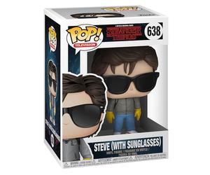 Funko POP! Vinyl: Stranger Things: Steve Harrington With Sunglasses - Figura in Vinile da Collezione - Idea Regalo - Merchandising Ufficiale - Giocattoli per Bambini e Adulti - TV Fans